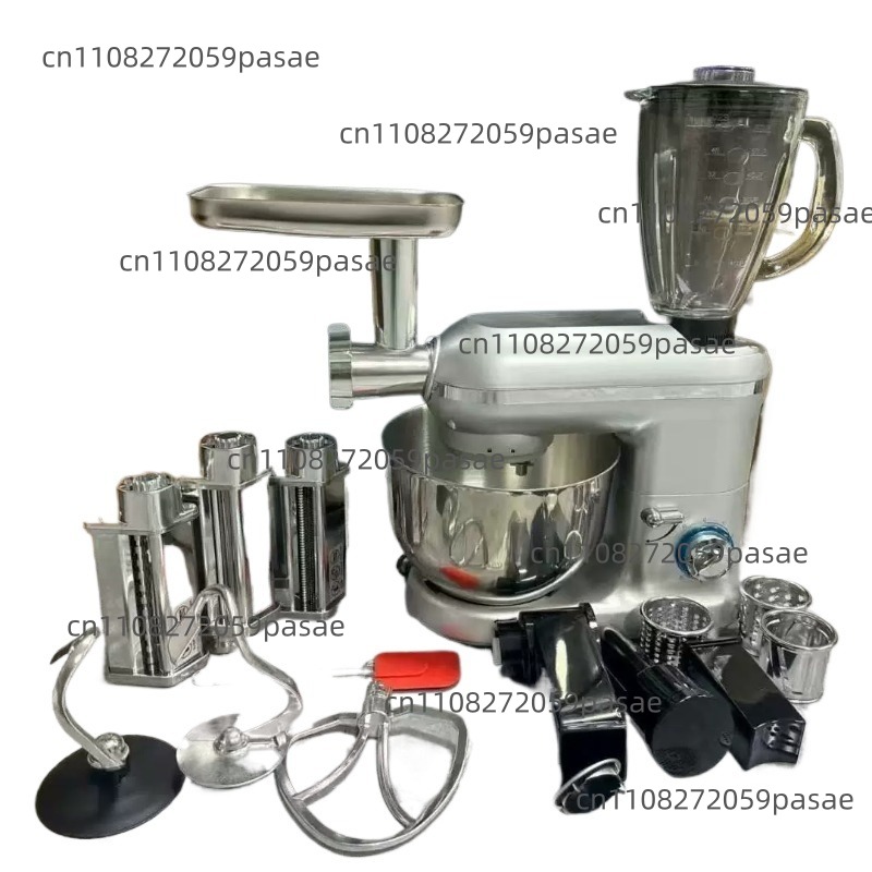 Kitchen Baking Mixer - เครื่องผสมอาหารอเนกประสงค์ 6 ลิตร, ผู้ช่วยในครัว 8-in-1 สำหรับการอบและการปั่น,