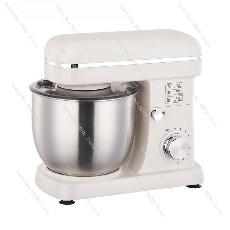 Kitchen Baking Mixer - เครื่องผสมอาหารแบบตั้งโต๊ะรุ่นใหม่ ปี 2026 พร้อมหัวนวดแป้ง 6 ระดับความเร็ว