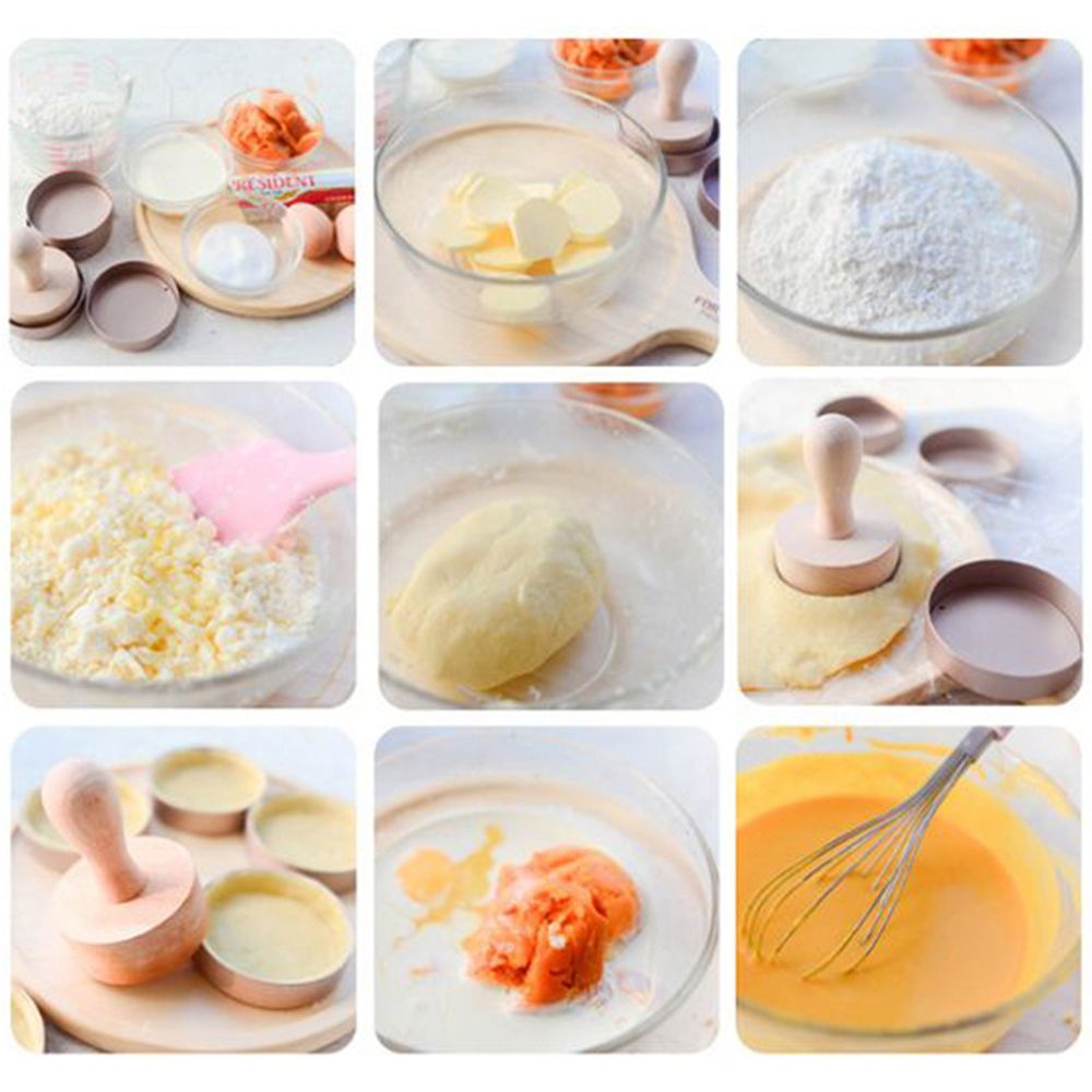 Tart Pan Loose - พิมพ์อบขนมพายอะลูมิเนียมอัลลอยขนาด 3.5 นิ้ว แบบถอดก้นได้ สำหรับทำขนมหวาน พาย