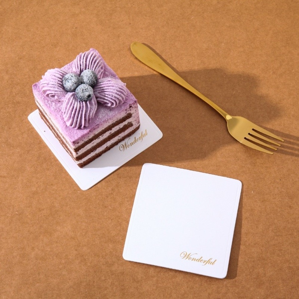 50/100 ชิ้น แผ่นรองขนมแบบใช้แล - Cake Board Round บทวิจารณ์และราคา