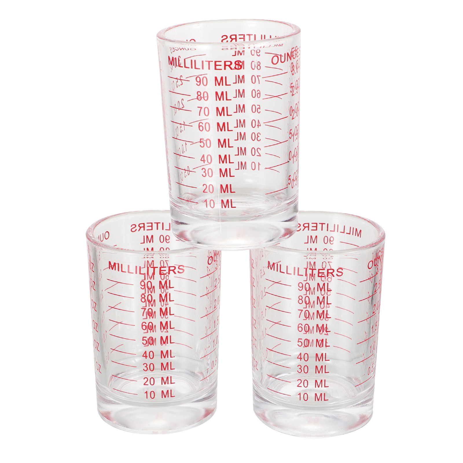 ชุดถ้วยตวงแก้ว 3 ชิ้น พร้อมสเก - Kitchen Baking Tools บทวิจารณ์และราคา