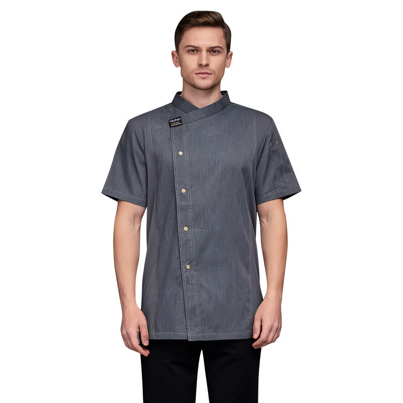 การทำอาหารเสื้อเชิ้ตสีเทาสำหรั - Kitchen Baker บทวิจารณ์และราคา