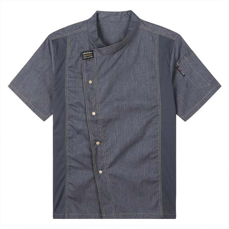 การทำอาหารเสื้อเชิ้ตสีเทาสำหรั - Kitchen Baker บทวิจารณ์และราคา