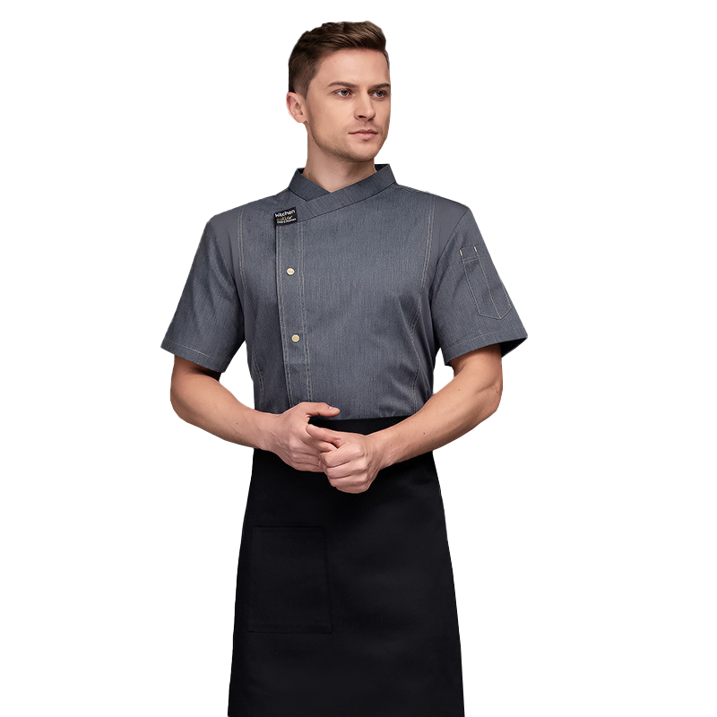 การทำอาหารเสื้อเชิ้ตสีเทาสำหรั - Kitchen Baker บทวิจารณ์และราคา