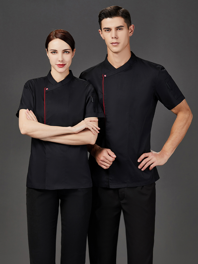 ทําอาหารสีดําสีขาวเสื้อ Cateri - Kitchen Baker บทวิจารณ์และราคา