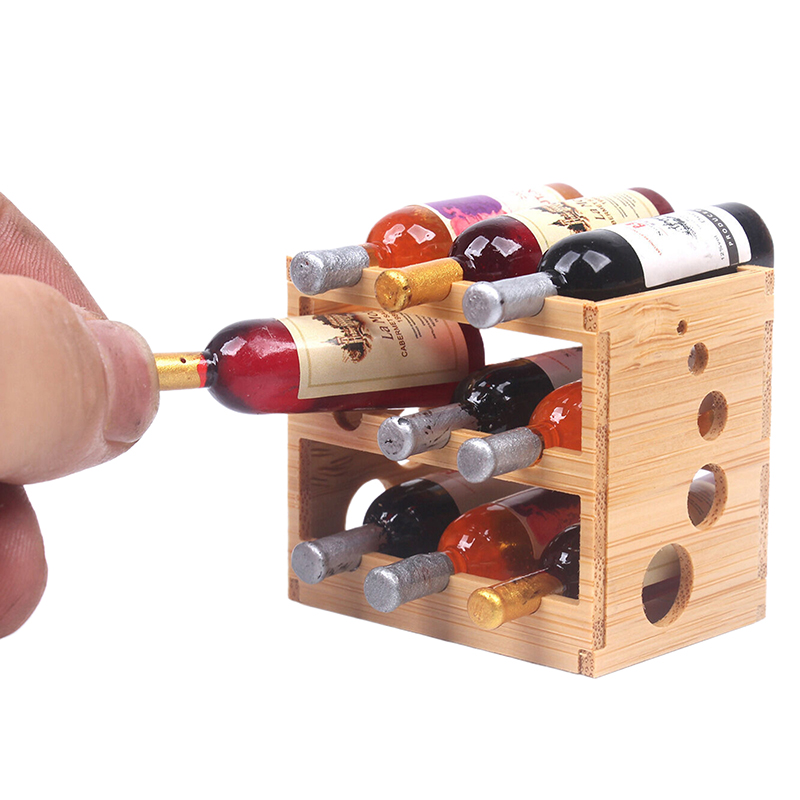 Miniature แก้วไวน์ Rack Goblet - Kitchen Uncle บทวิจารณ์และราคา