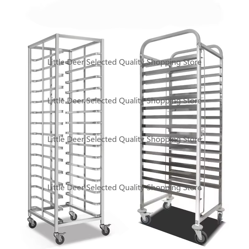รถเข็นสแตนเลสสำหรับอบขนม 6 10  - Kitchen Baking Trolley บทวิจารณ์และราคา