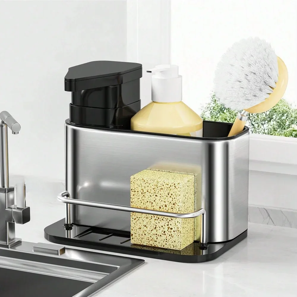 ที่วางฟองน้ำและที่จ่ายสบู่อเนก - Kitchen Uncle บทวิจารณ์และราคา