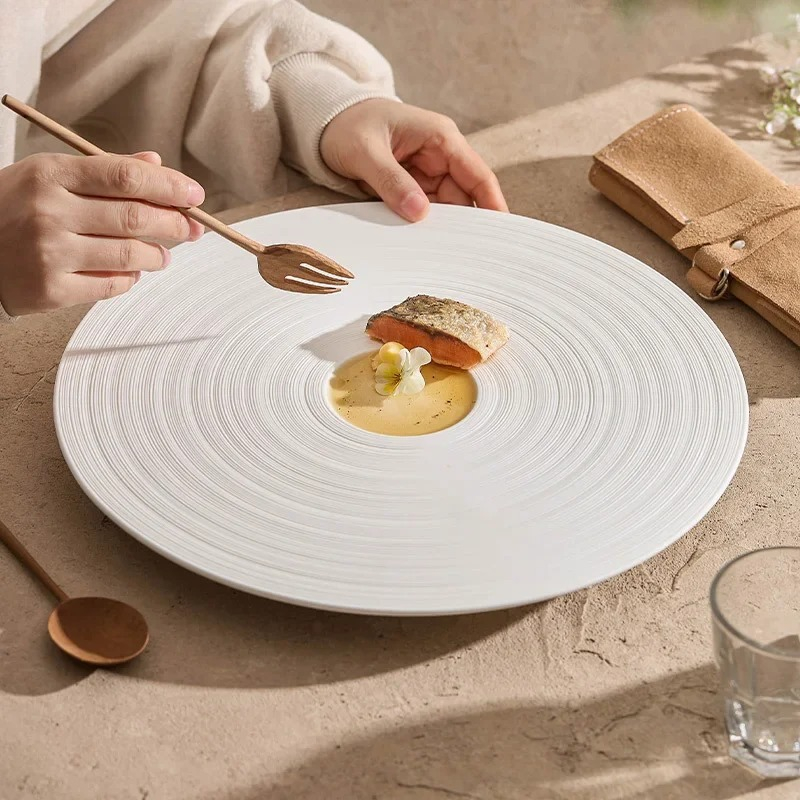จานเซรามิกสีขาว จานขนมหวาน จาน - Cake Board Round บทวิจารณ์และราคา