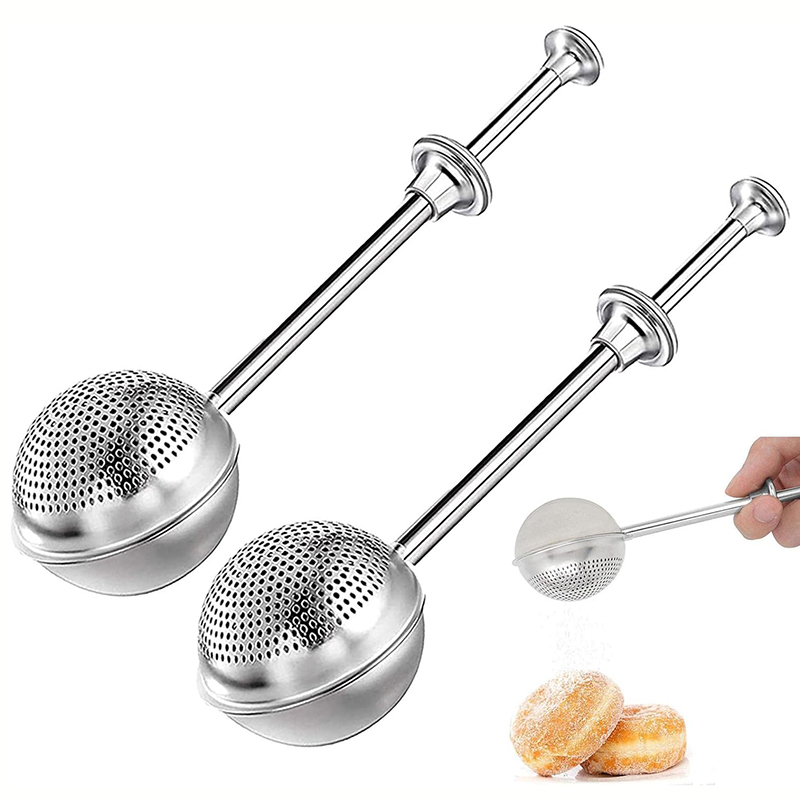 ช้อนกรองแป้งสแตนเลส ช้อนตักแป้ - Kitchen Baker บทวิจารณ์และราคา