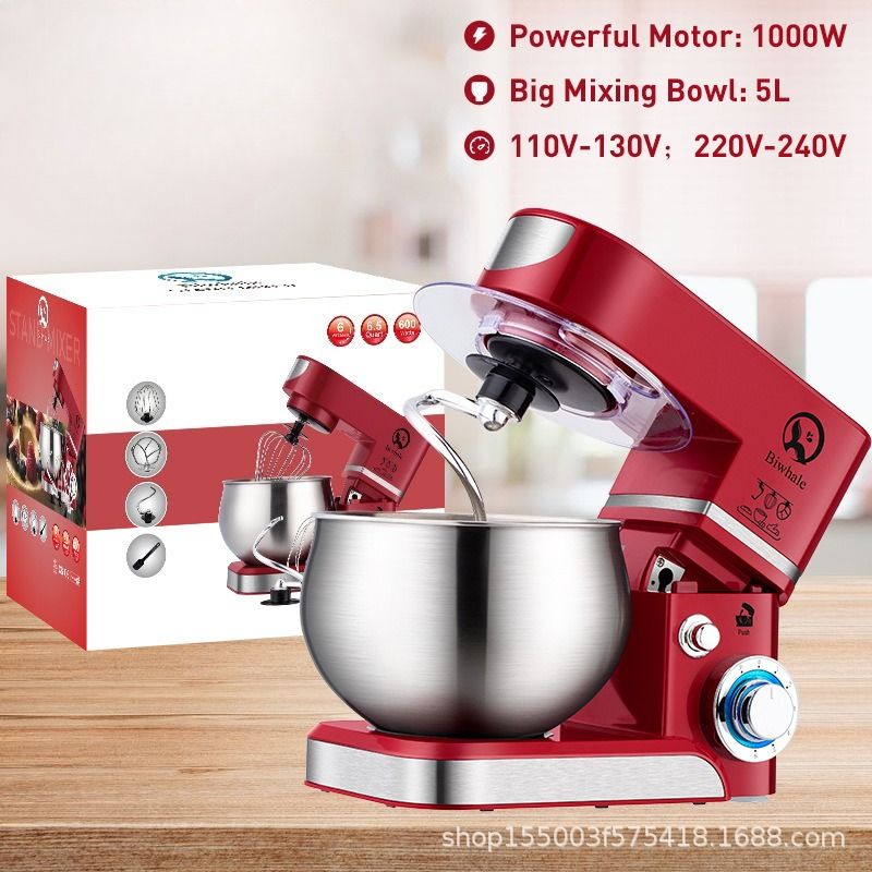 เครื่องผสมอาหารแบบตั้งโต๊ะ 5 ล - Kitchen Baking Mixer บทวิจารณ์และราคา