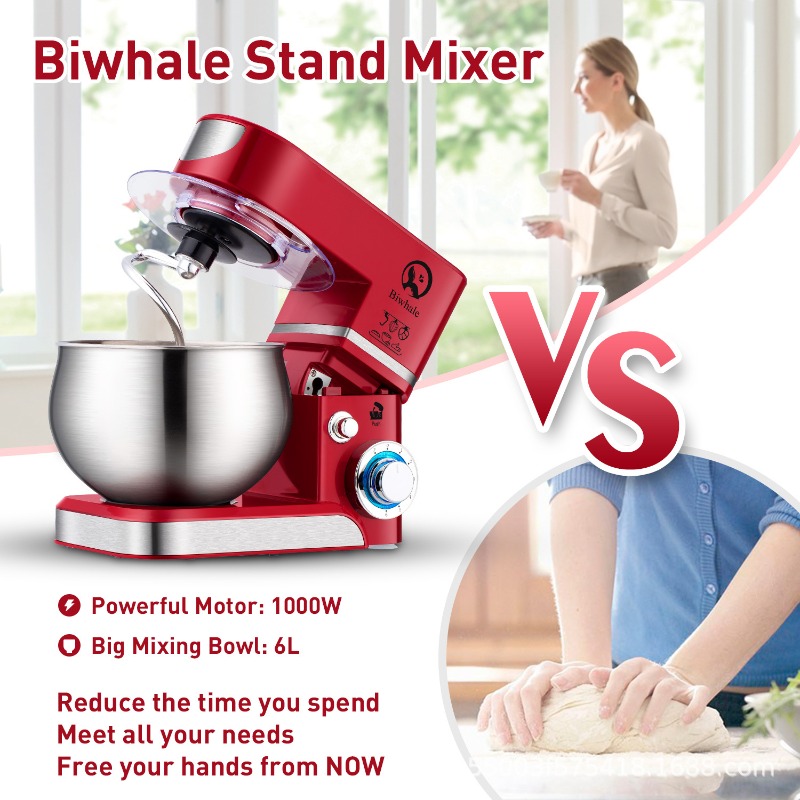 เครื่องผสมอาหารแบบตั้งโต๊ะ 5 ล - Kitchen Baking Mixer บทวิจารณ์และราคา