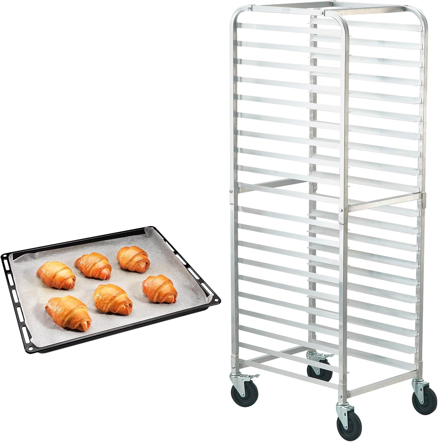 รถเข็นถาดอบขนมแบบ 20 ชั้น ทำจา - Kitchen Baking Trolley บทวิจารณ์และราคา